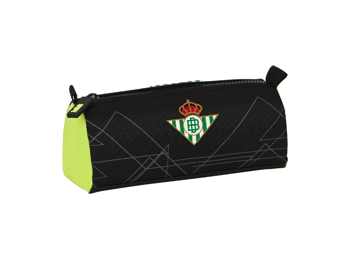 Estojo Escolar Real Betis Balompié Preto Lima 21 X 8 X 7 Cm