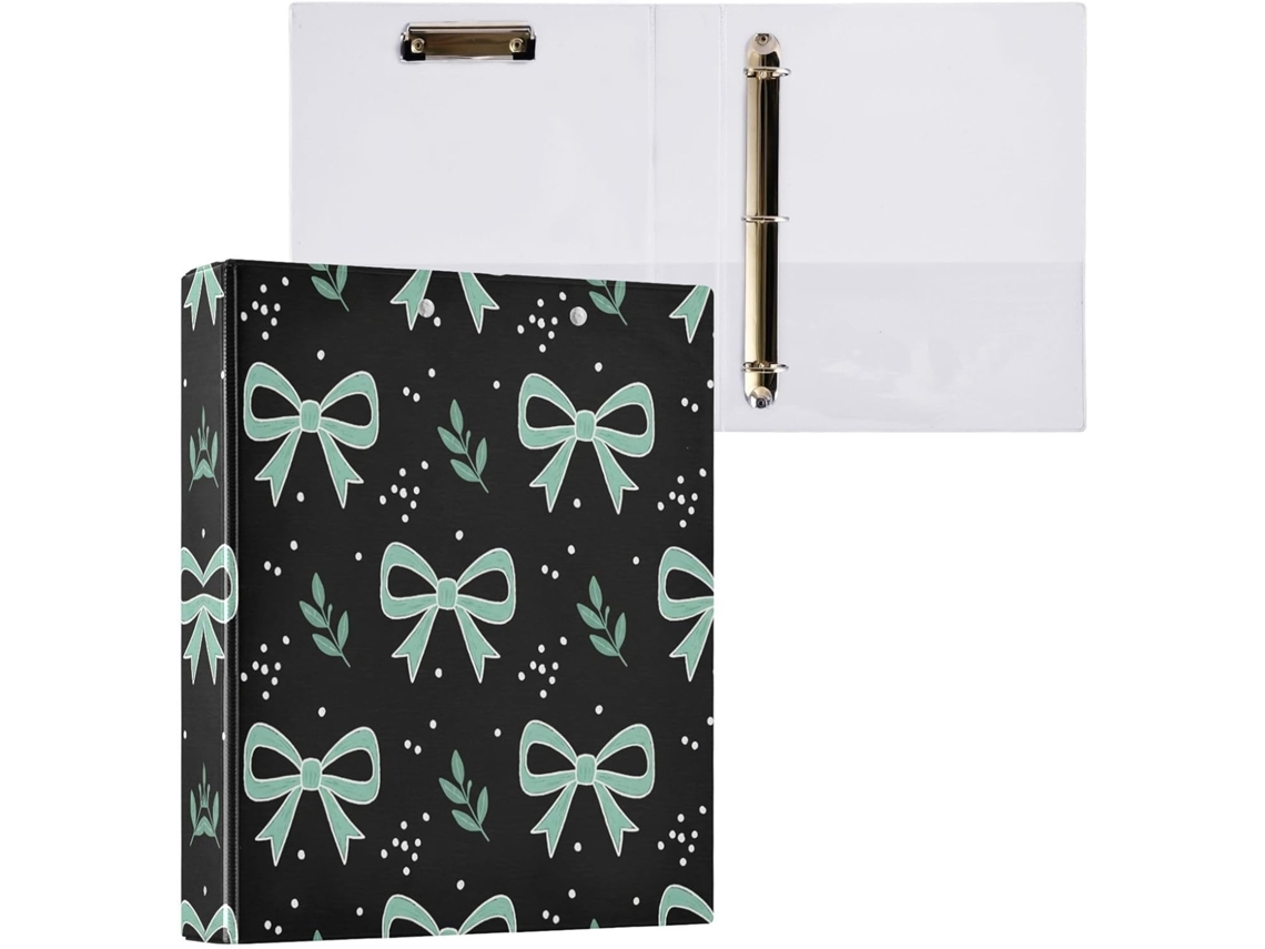 Pasta de 3 Argolas para Tamanho Carta , Organizador Redondas com Prancheta, Prancheta Materiai (27,9 X 21,6 Cm)