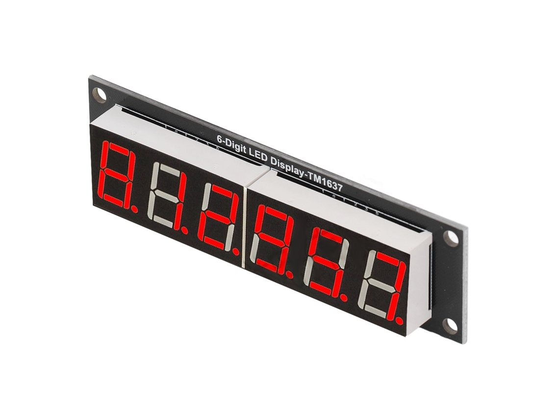 Laxiscreed Módulo De Display De Tubo Digital 6 Dígitos De Alta Precisão