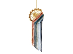 Mural Boho com Estrela, Lua, Sol LAXISCREED