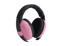 Mali capa Auricular Redução Ruído Bebê Portátil Soft Proteção Auditiva Rosa 22db