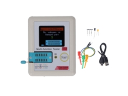 MEDIDOR de transistores de alta precisão, LCD, teste automático ESR para capacitores e resistores | S/MARCA