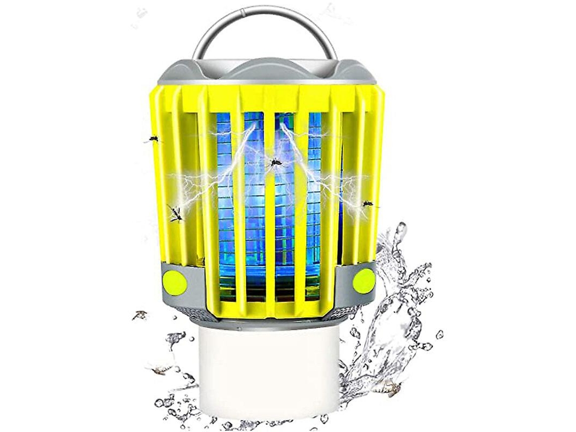 Lanterna De Acampamento Led Mata Mosquitos Recarregável 3 Em 1 Com Bateria Recarregável De 2200 Mah, À Prova Dágua Ip66 Olysi Shop