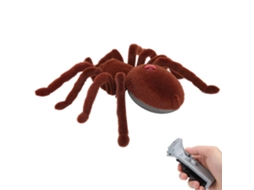 Primerox aranha de Halloween com Controle Remoto 2ch Fake Soft Assustadora Decor Props Festas