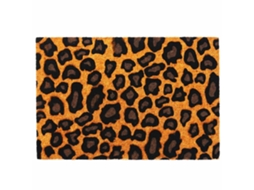 Tapete De Coco Com Estampa E Base Pvc Antiderrapante 60x40 Cm