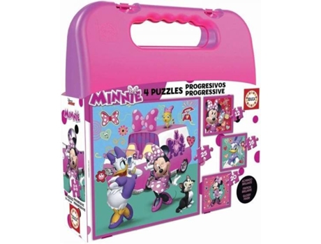 Puzzle EDUCA BORRAS Minnie (Idade Mínima: 3 Anos - Número Peças: 73)