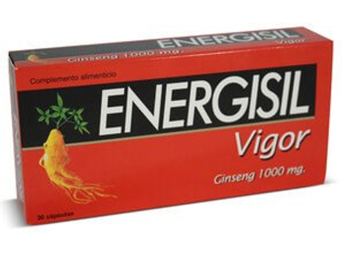 Suplemento Alimentar PHARMA OTC Energisil Vigor Ginseng 1000 Mgulas (30 Cápsulas)