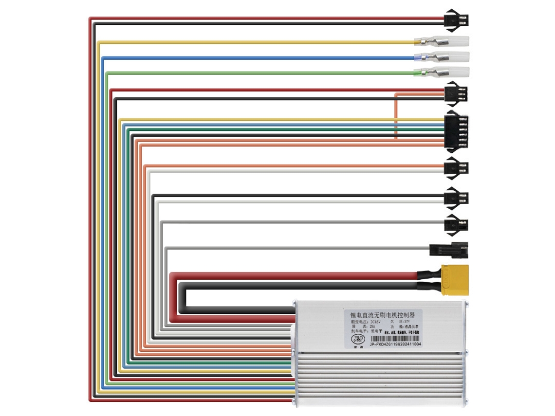 Controlador 48v 28a 1200w Lcd Jp [j&p]