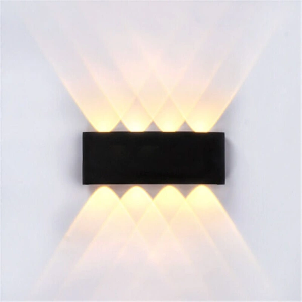Luminária de parede industrial LED 8W branca e branca BRILVIBERA