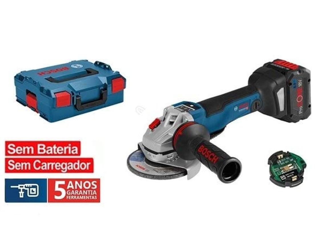 Rebarbadora BOSCH GWS 18V-10 PSC Professional