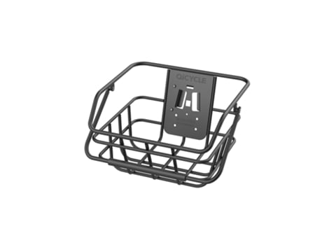 Cesto para Bicicleta Elétrica QICYCLE 35 9X31X20 7Cm Peso Máximo 15 kg Preto