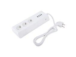 Tomada Inteligente Wifi (4 Tomadas Ac, 4 Usb)