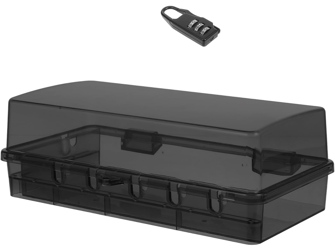 Caixa De Junção De Ar Em Plástico Abs Preto, À Prova D'água E Resistente A Respingos.
