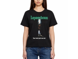 Rockinstone Leprechaun Movie Poster Ish Black Adult T-shirt Size:xxl