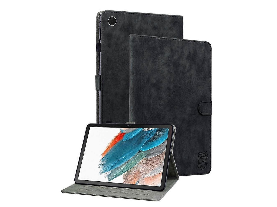 Capa Para Tablet Samsung Galaxy Tab A11+ Com Estampa De Tigre, Em Couro Pu Resistente A Arranhões.