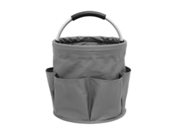 Bolsa Jardim com 6 Bolsos Tela Oxford 600d 17l Plegável Cesto Colheita Organizador Ferramentas