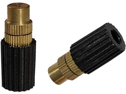 Aspersores para mangueiras de jardim com tubo cobre 6 mm e pulverizador sistema de refrigeração S/MARCA