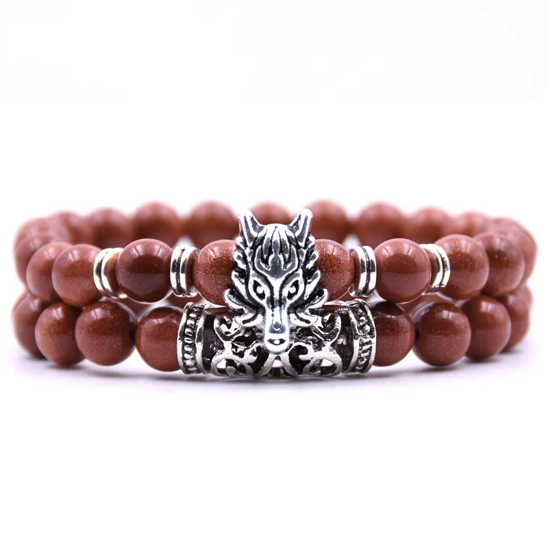 Conjunto de Pulseiras Elásticas com Cabeça de Dragão MDUG