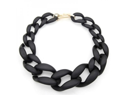 2026-collares Choker Para Mujer Cadena Acrílica Gruesa Moda Grande Fgq