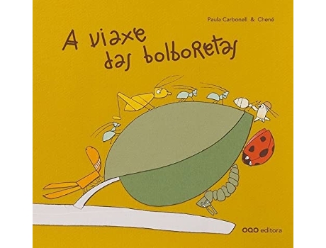 Livro A Viaxe Das Bolboretas Da Editorial Oqo De Paula Carbonell Penichet (inglês - Capa Dura)