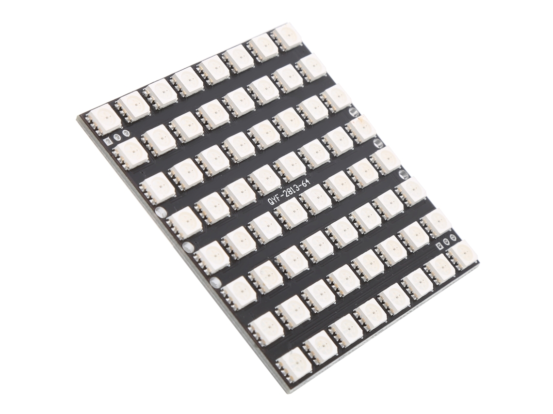 Laxiscreed Placa De Desenvolvimento Led Ws2812 Rgb 5050 Com Driver Integrado De Alta Luminosidade