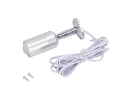 Spot de Armário Ajustável Ângulo Mini LED Luz de Vitrine para Joias Prateleiras Prata AC 220v | S/MARCA