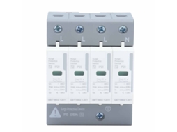 Protetor De Surtos Residencial 4p 40ka Spd Nível 2 Bemly40 380v Para Eletrodomésticos Com Instalação Th35mm