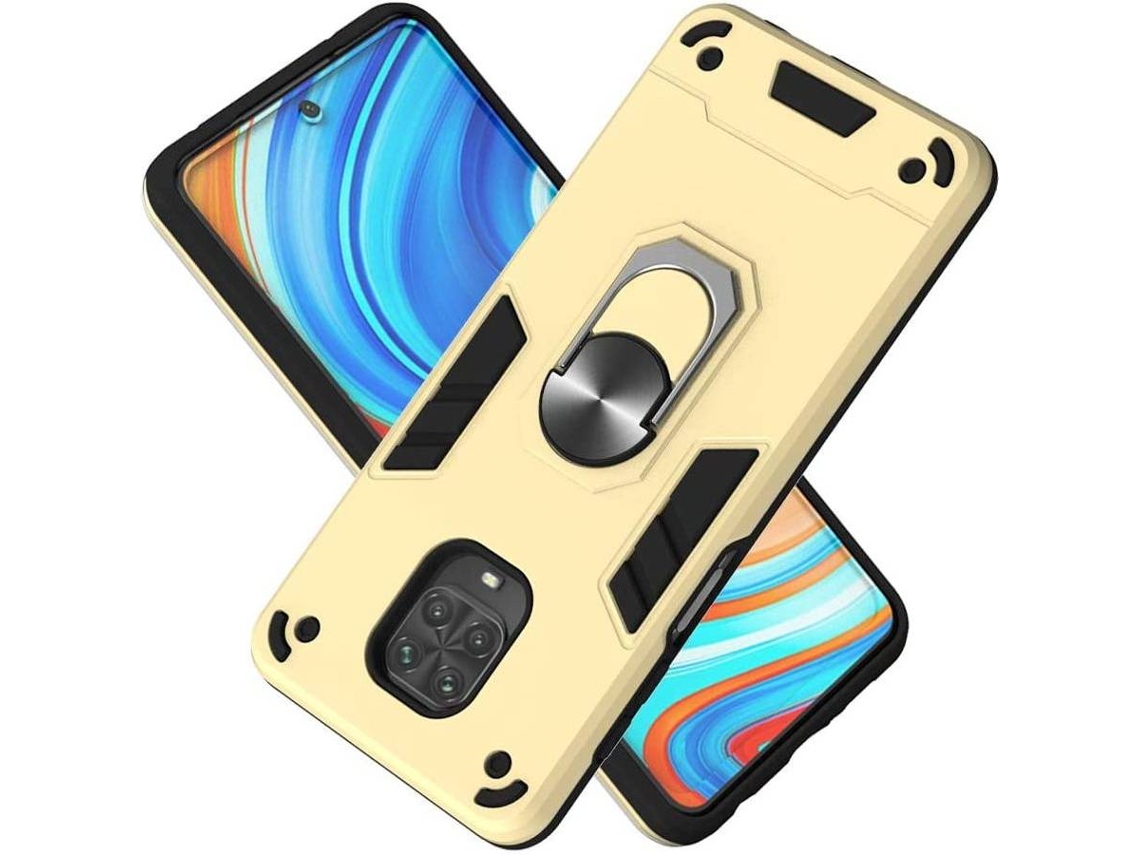Capa Xiaomi Redmi Note 9S HONGWE. Robusta Dourado