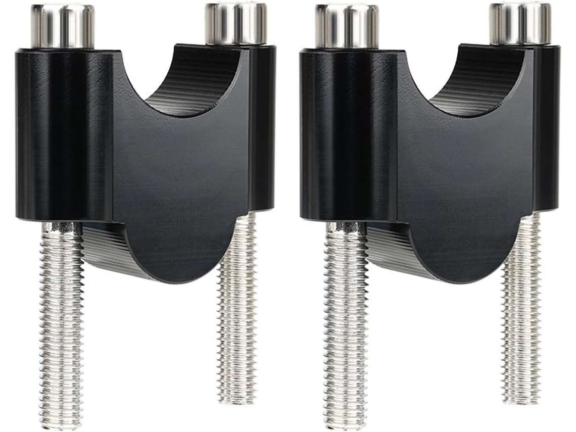 Adaptador de Elevação Guidão para Motocicleta Elevadores Universais 7/8" 22 Fixação Comparado Outros