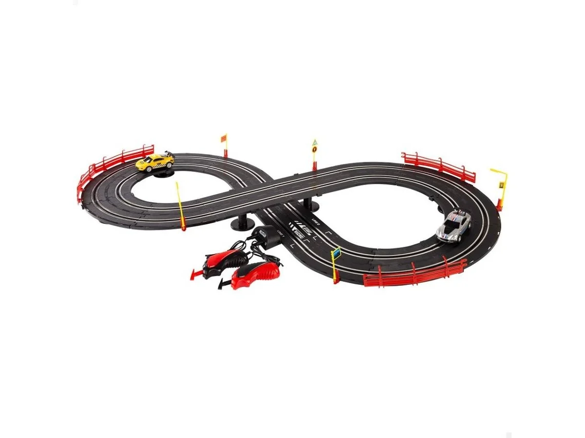 Pista SPEED & GO + 2 Carros (Idade Mínima: 6 Anos - 280 cm)