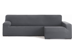 Capa de Chaise Longue Direita EYSA Premium Bronx Tecido Multielástico (310 x 170 x 110 cm - Poliéster - Gris Oscuro)