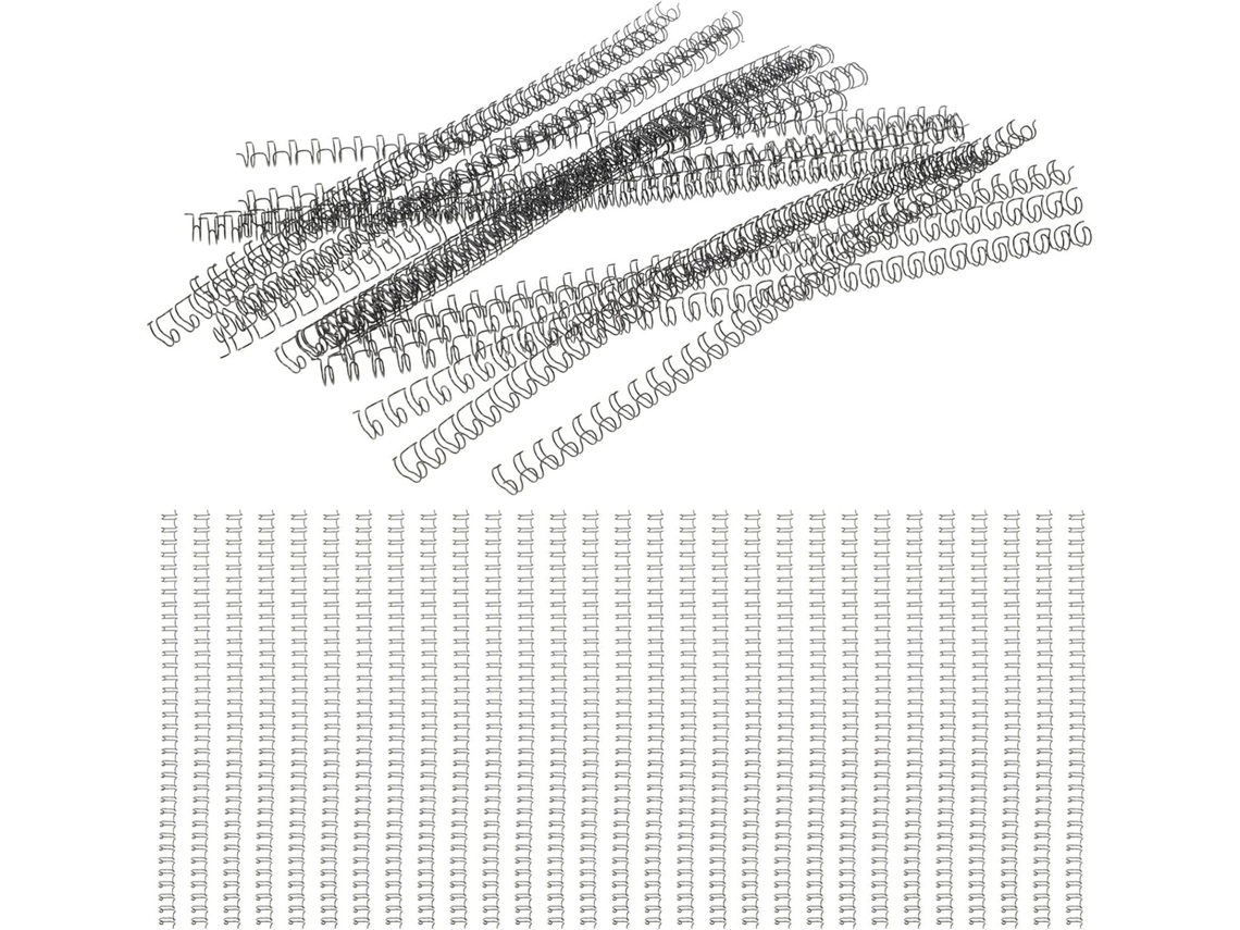 Conjunto De 100 Argolas Metálicas Fichário, Ideais Cadernos Diy, Com Espiral Dupla, Leves E Portáteis