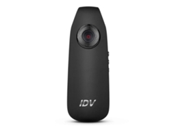 Mini Câmera Full Hd 1080p Com Gravador De Áudio E Vídeo, Preta