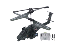 Helicóptero de controle remoto ATS Usb Recarregável Voo Estavel 500mah 20min Brinquedo Rc para Crianças