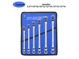 Chave Trapezoidal Telescópica MDUG com 72 dentes, em aço