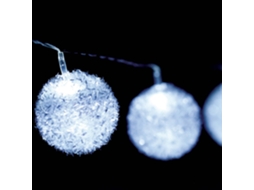Enfeites de Natal FÉÉRIC LIGHTS AND CHRISTMAS interior, guirlanda 10 LED (Branco)