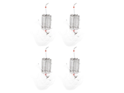 Armadilhas de Caranguejo com 8 Laços 4pcs