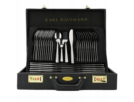 Faqueiro na Mala com 72 Pecas Monica KARL HAUSMANN