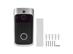 Campainha De Vídeo Inteligente V5 Wifi 720p Com Visão Escura E Detecção De Movimento Sem Fio, Fácil Instalação Slowmoose