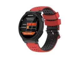 Bracelete Para Garmin Approach S5 Silicone Sports Pulseira De Relógio Bicolor Vermelho Preto Ushion