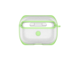 Apc001 Camada Protetora Transparente para Fones de Ouvido AirPods Pro em PC + TPU com Gancho GIECY