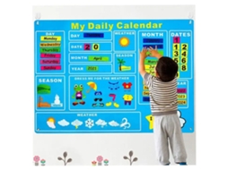 Quadro De Feltro Infantil, Com 3,3 Pés, Adequado Para Atividades Na Pré-escola E No Jardim De Infância Hexinyigjly