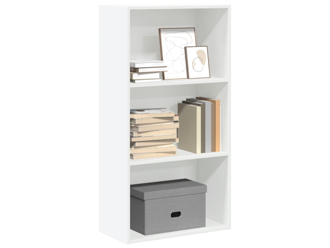Vidaxl Estante 60x30x114 Cm Derivados De Madeira Branco