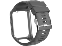 Pulseira De Silicone Substituição Com Design Esculpido, Compatível