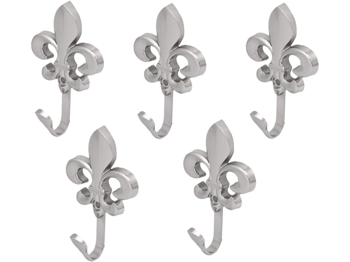 Conjunto de 2 Ganchos para Banheiro, Metal CHABERLU