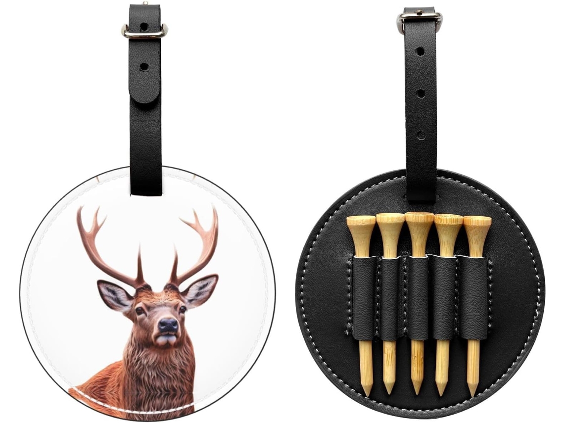Bolsa Grande para Tees de Golfe Fácil de Transportar e Mais Eficiente para Jogar Golfe.