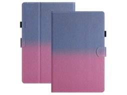 Capa de couro com costura gradiente universal de 10 polegadas da Webake para tablet