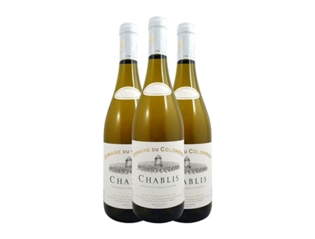 Vinho branco COLOMBIER Chardonnay Chablis (0.75 L - 3 Unidades)