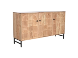 Aparador HOME ESPRIT Castanho Preto 145 X 40 X 80 Cm