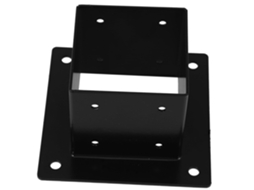 Suporte De Poste De Base Quadrado Para Varanda